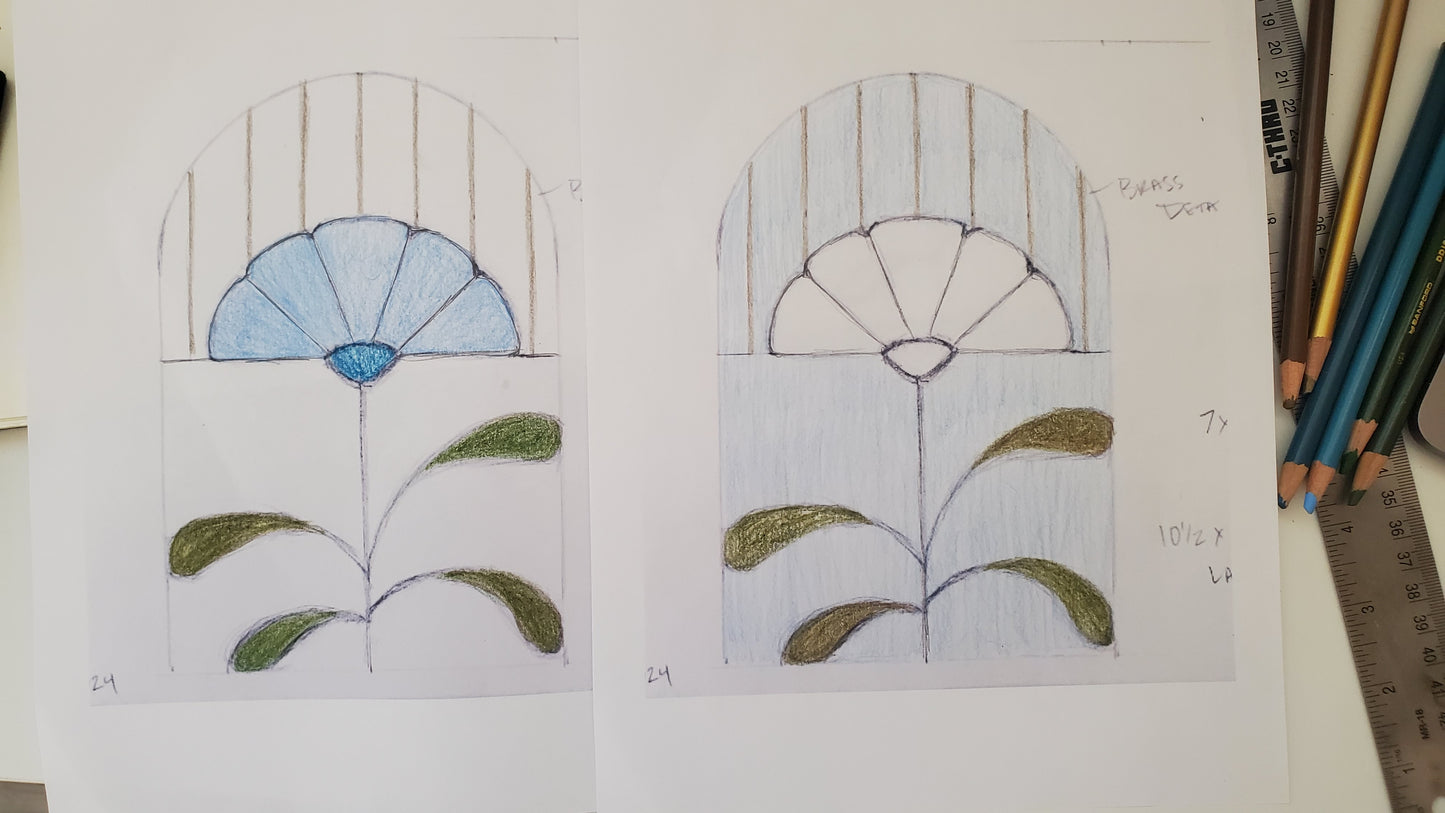 Custom Flower Arch Lamp