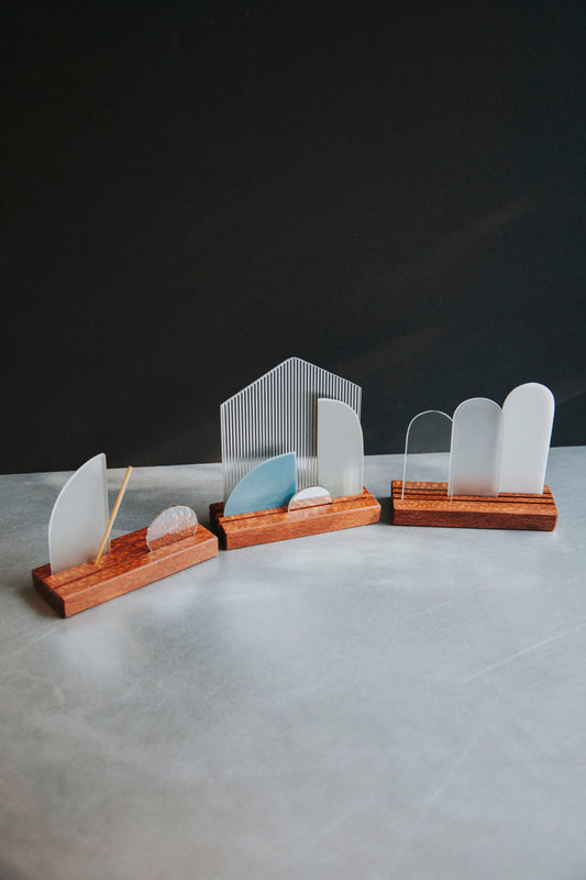 Premium Modern Stained Glass Nativity Set© - Mid Mod