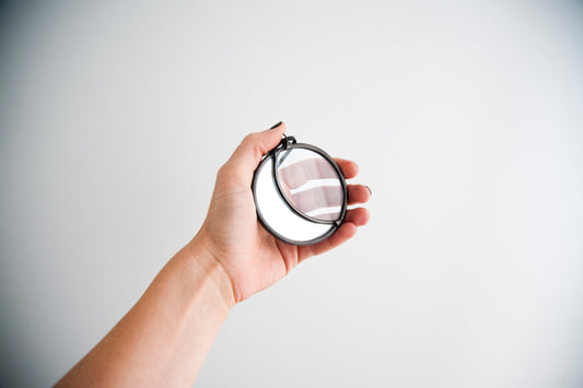 Mini Moon - Mirror & Clear Glass