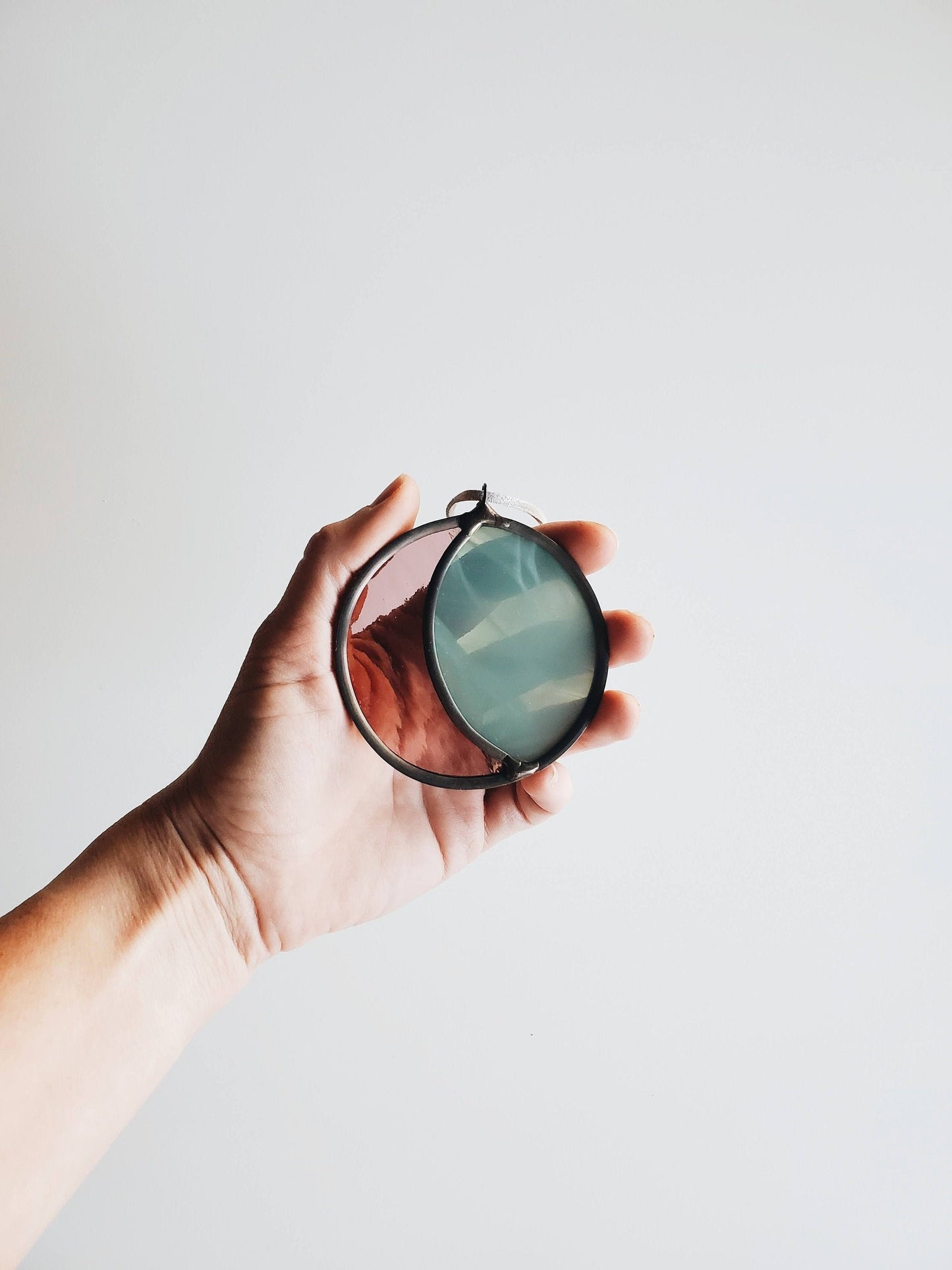 Mini Moon - Purple and Seafoam