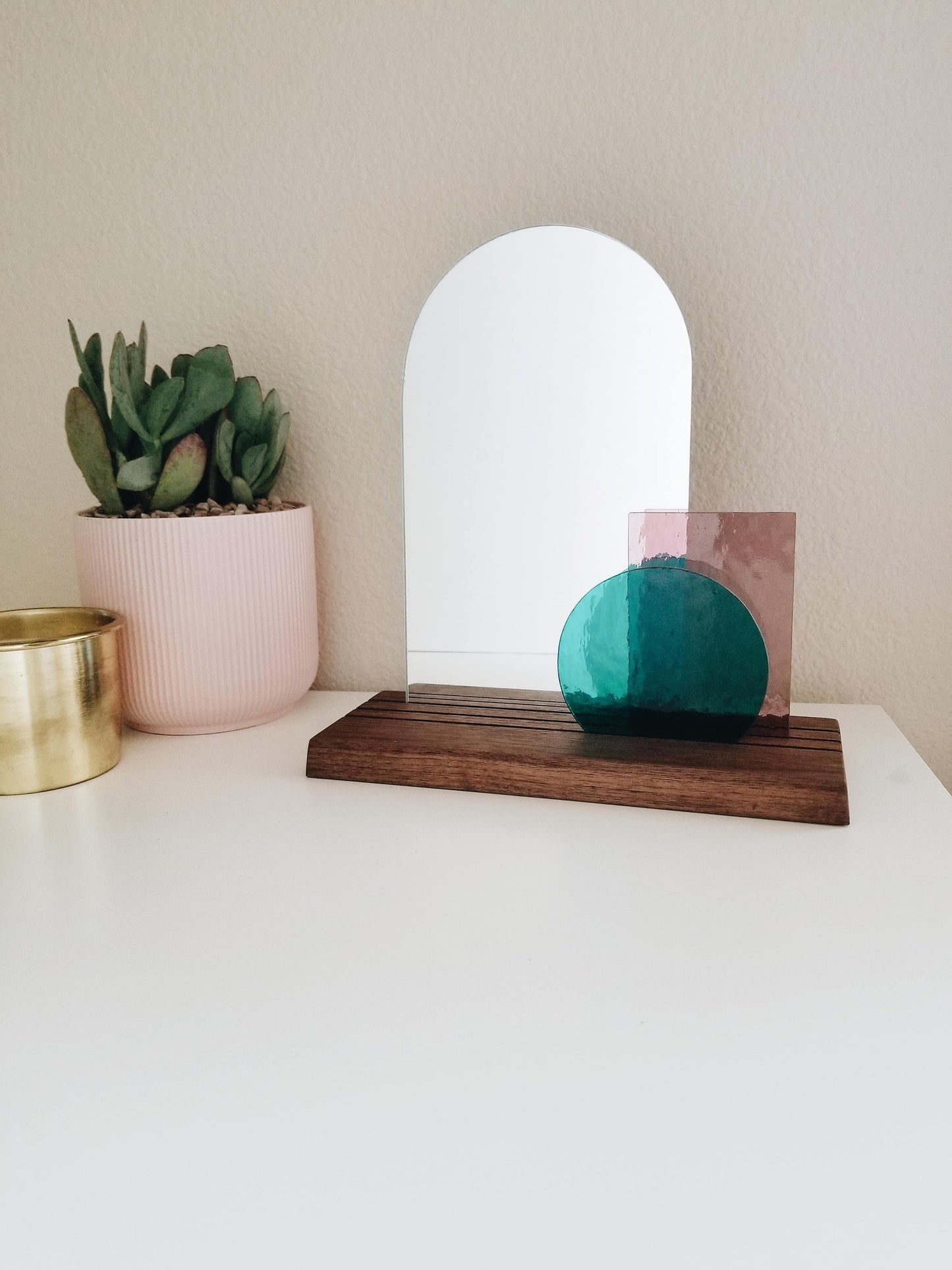 Look At Me - Teal & Pale Purple