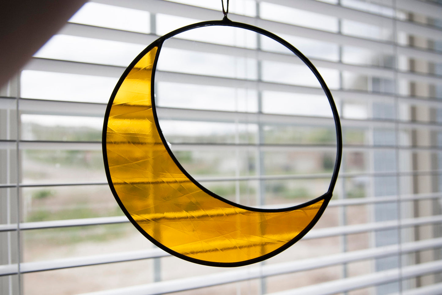 Large Moon - Clear & Amber