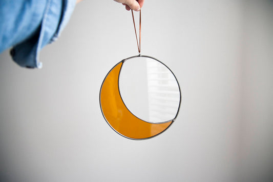 Large Moon - Clear & Amber