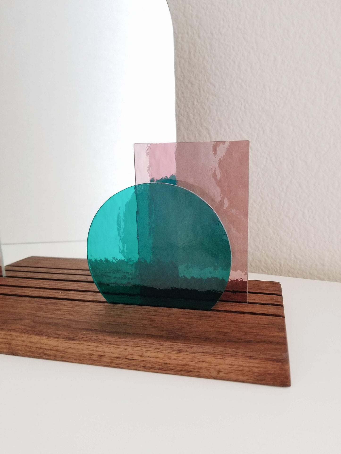 Look At Me - Teal & Pale Purple