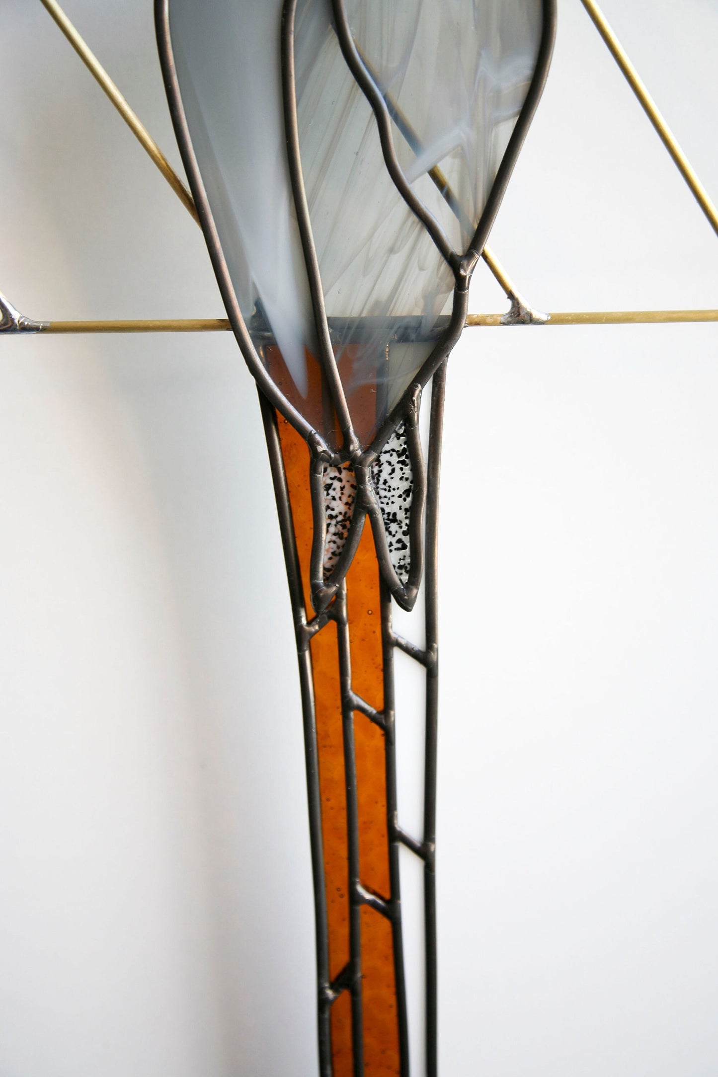 Parrot with Brass Detail - Pastel, Neutral or Custom