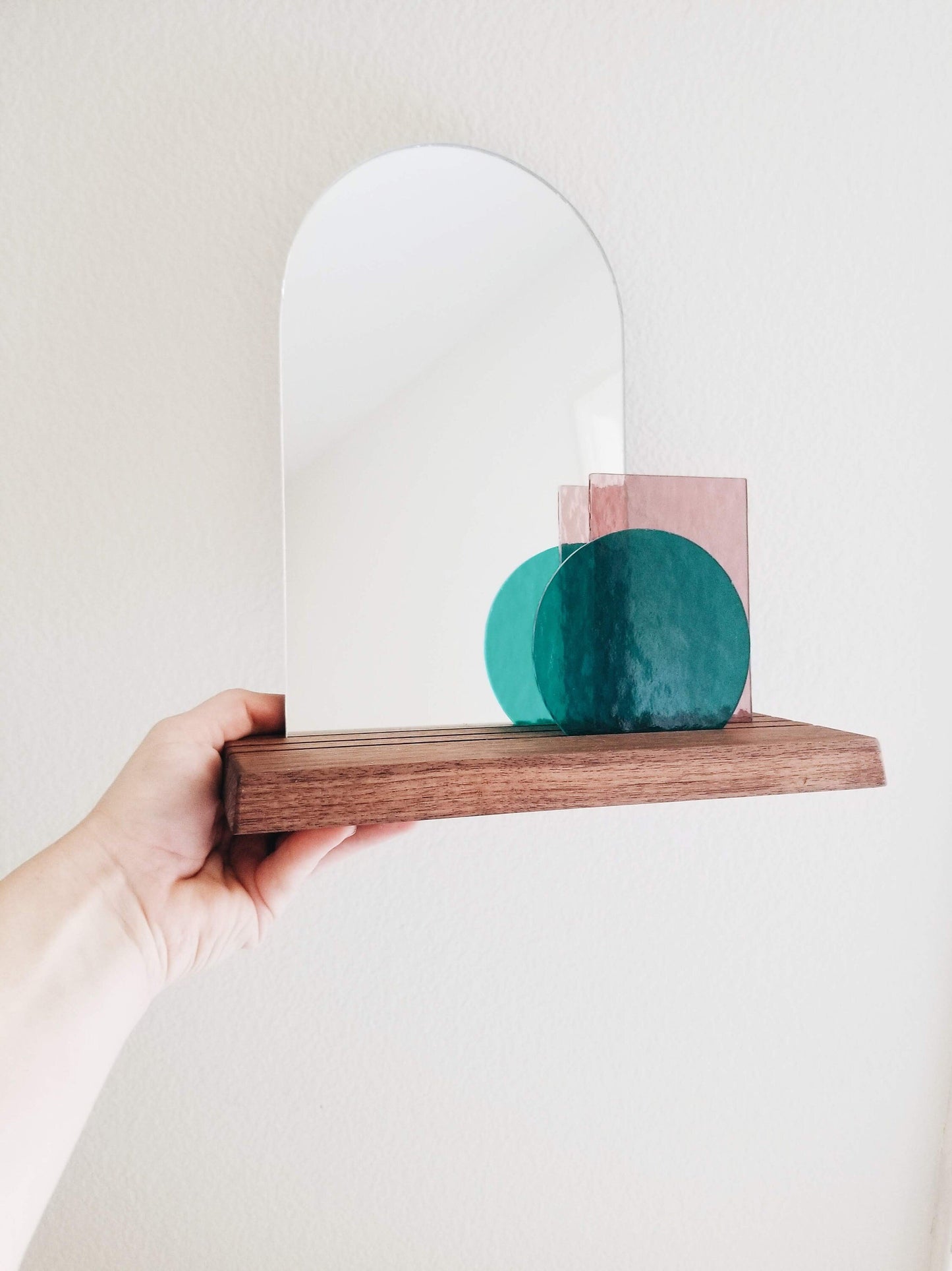 Look At Me - Teal & Pale Purple