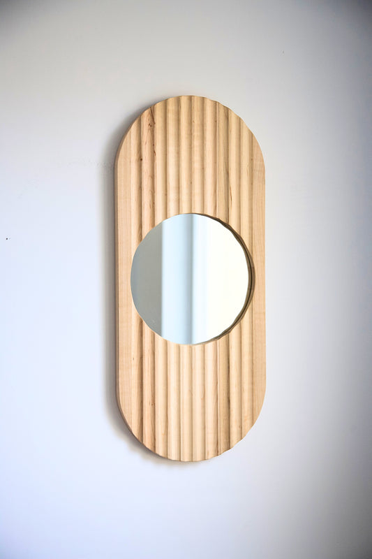 Fluted Collection - Klon Mirror