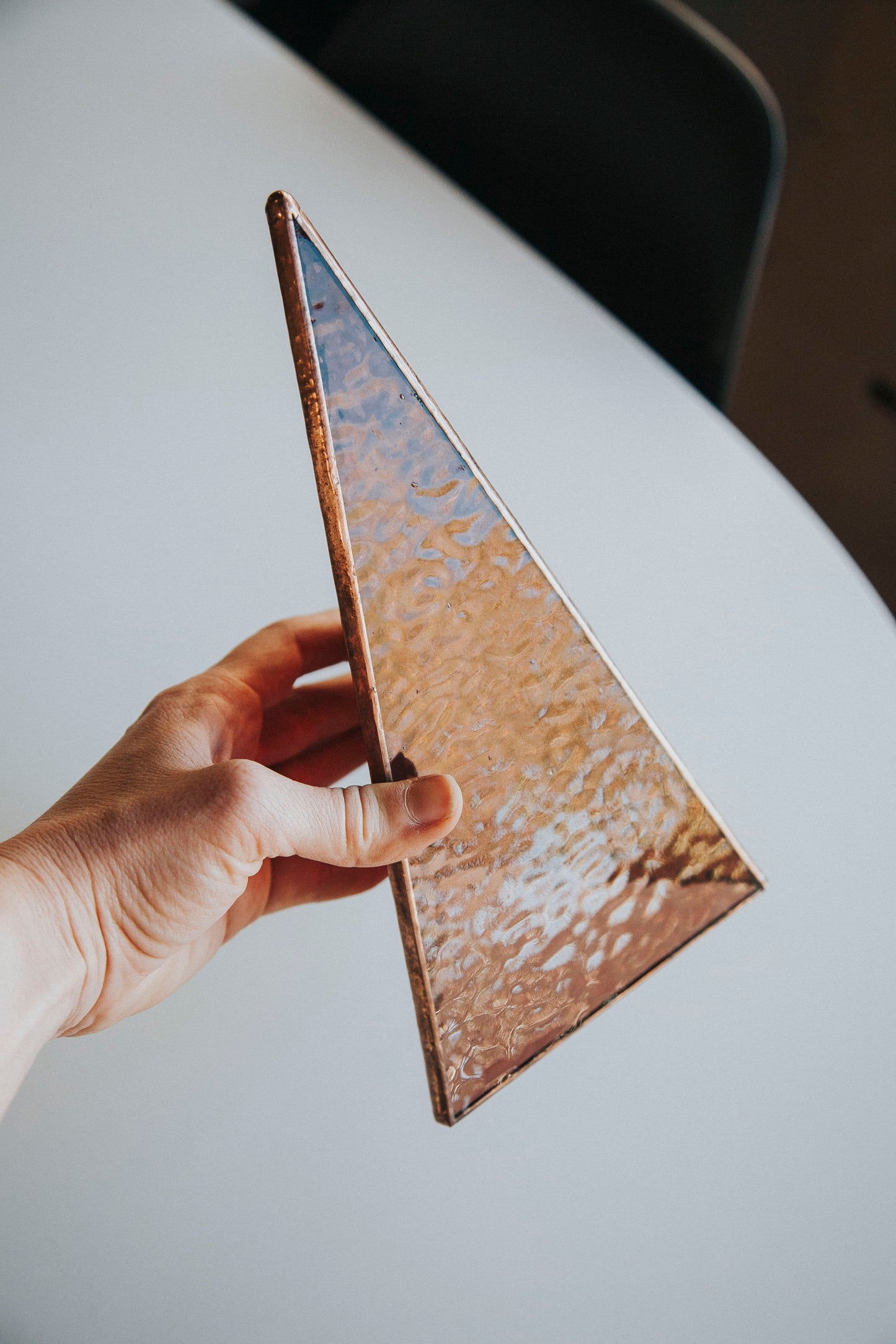 Minimal Prism Glass Tree - 3 Different Sizes (lights included)