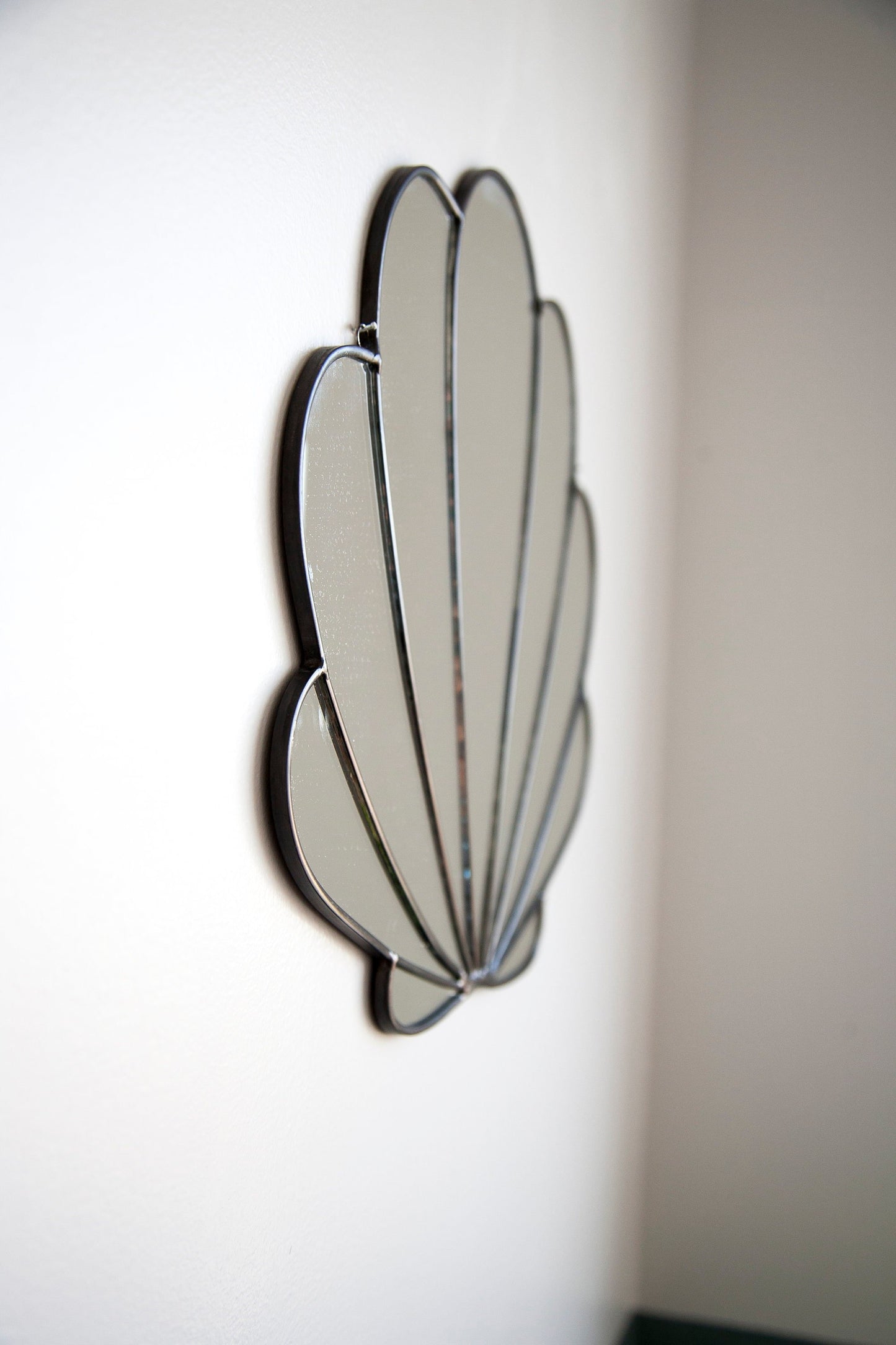 Large Seashell Mirror