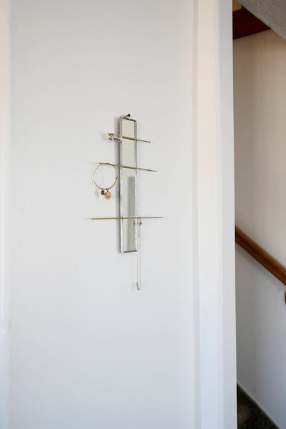 Mirror Jewelry Hanging Organizer