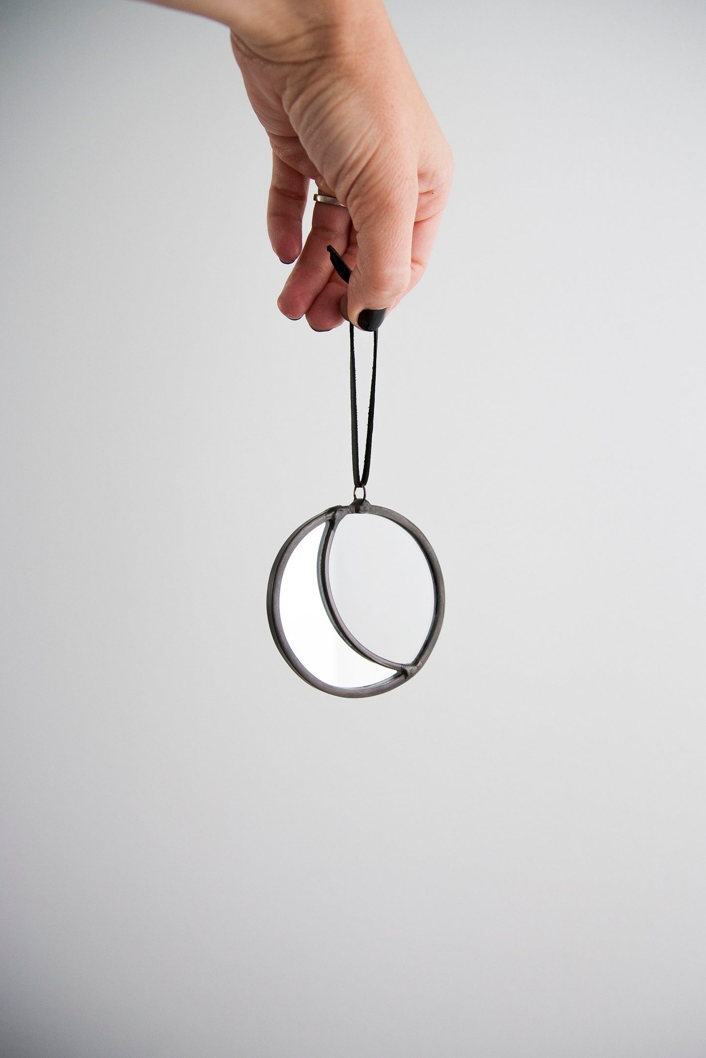 Mini Moon - Mirror & Clear Glass